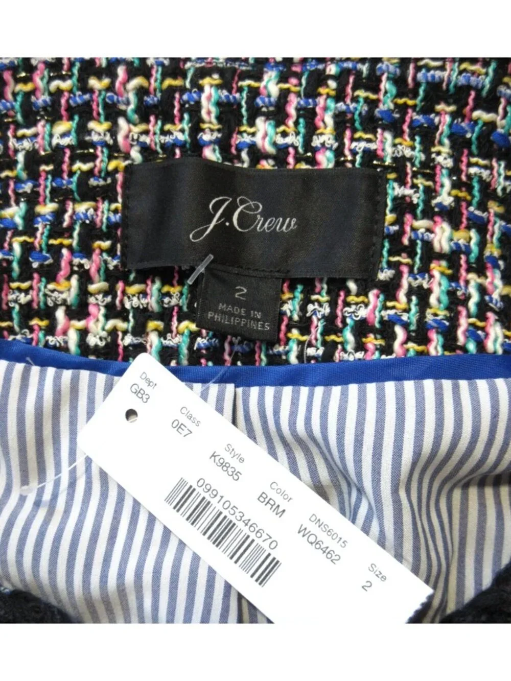 J. Crew up purchase